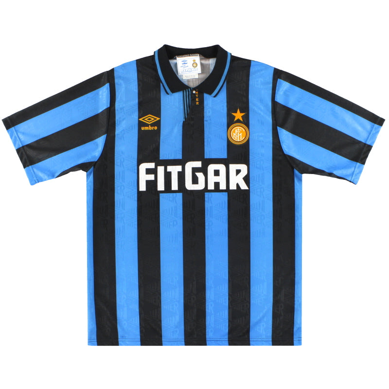 1991-92 Inter Milan Home Shirt
