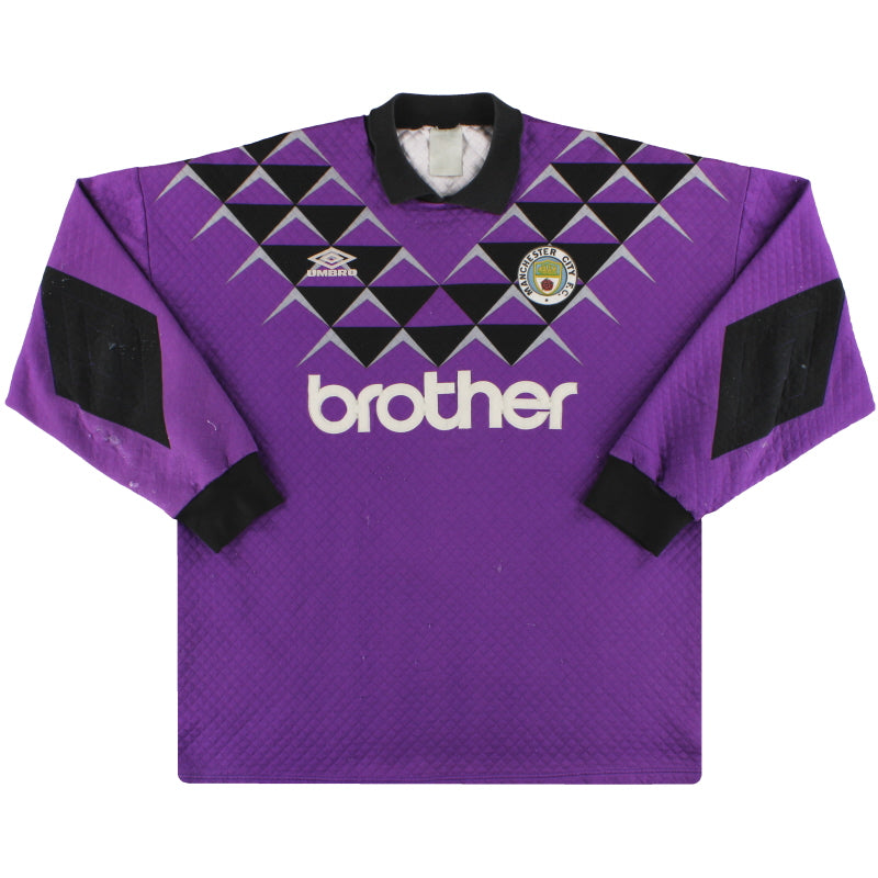 1991-92 Manchester City Goalkeeper Shirt