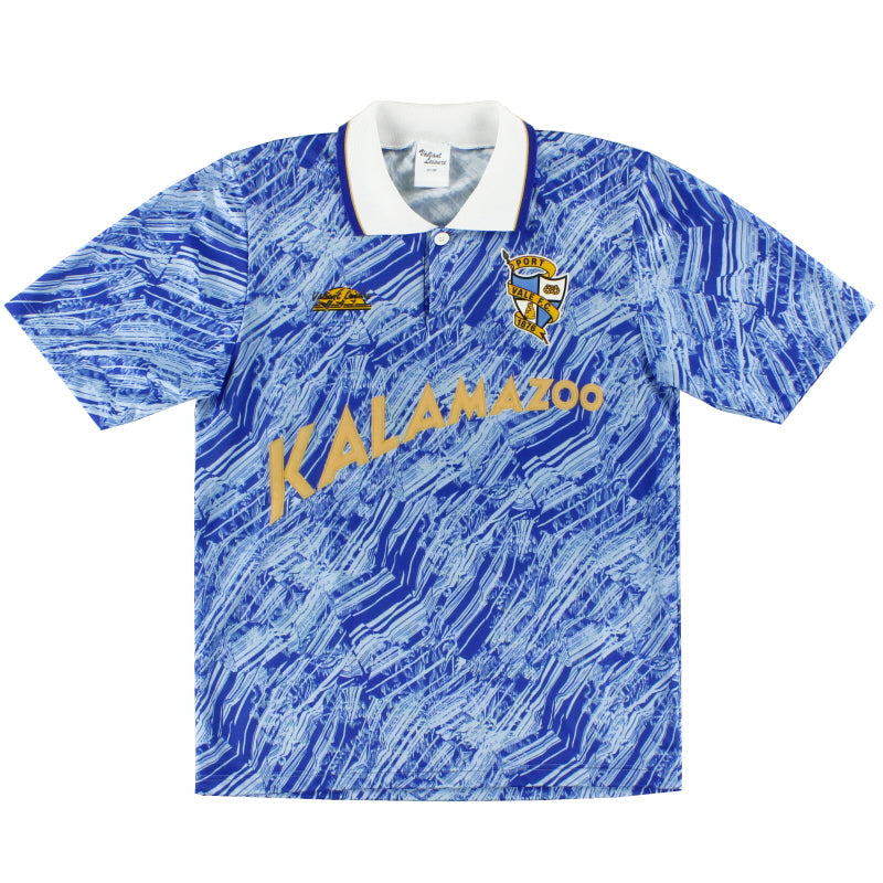 1991-92 Port Vale Valiant Leisure Away Shirt