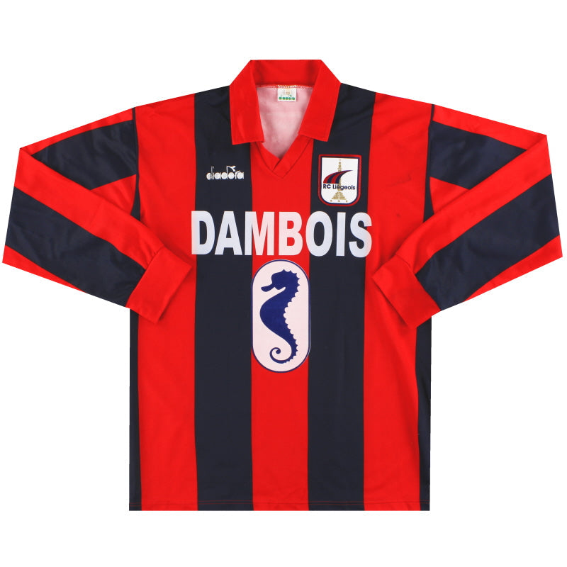 1991-92 RC Liegeois Home Shirt