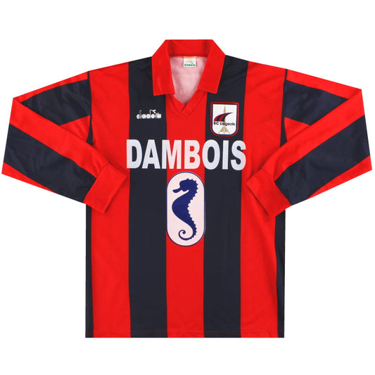 1991-92 RC Liegeois Home Shirt