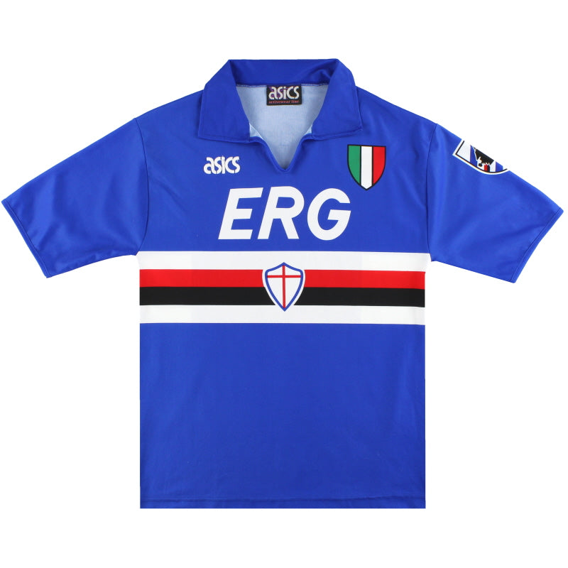 1991-92 Sampdoria Home Shirt