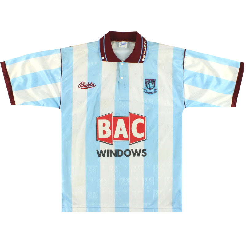 1991-92 West Ham Away Shirt
