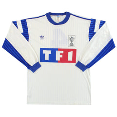 1991-92 AJ Auxerre Coupe de France Home Shirt