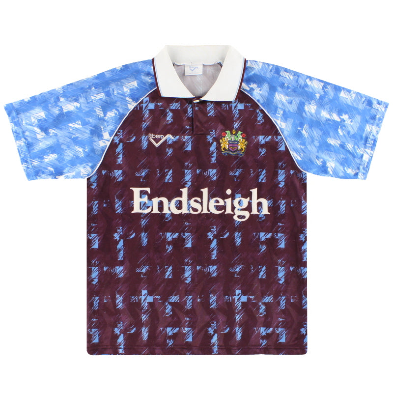 1991-93 Burnley Ribero Home Shirt