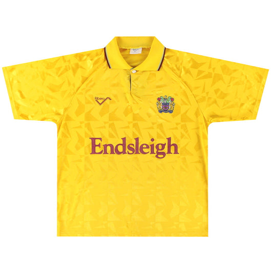 1991-93 Burnley Ribero Away Shirt