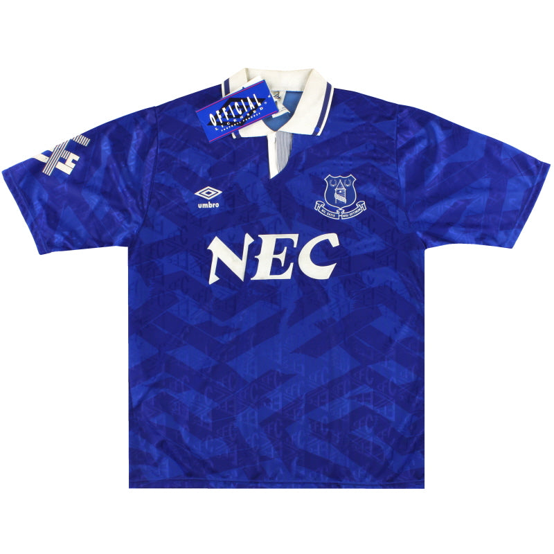1991-93 Everton Home Shirt
