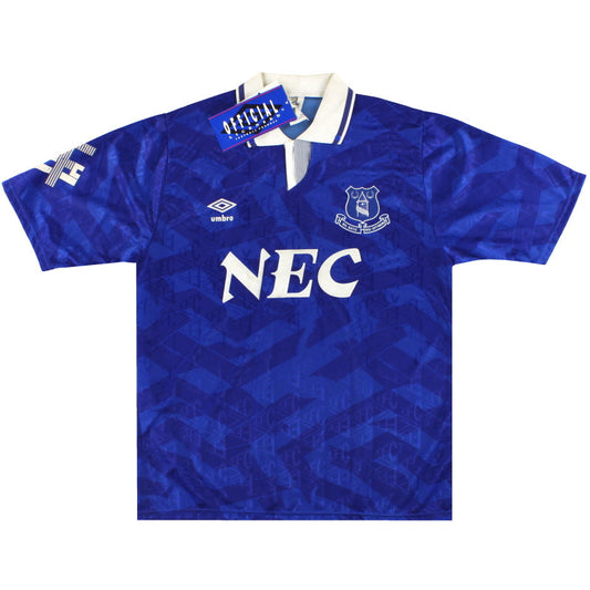 1991-93 Everton Home Shirt