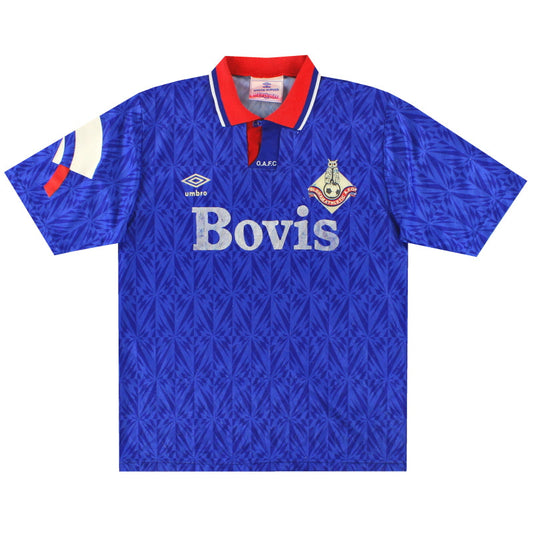 1991-93 Oldham Home Shirt