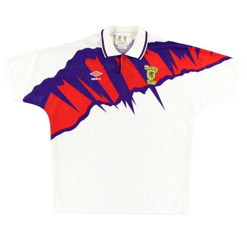 1991-93 Scotland Away Shirt