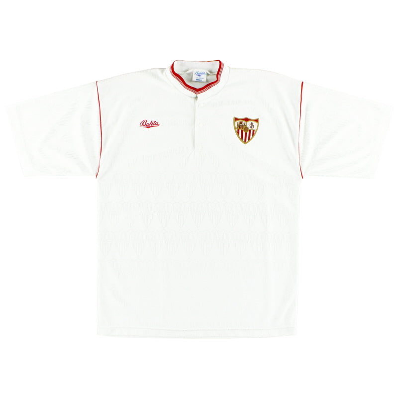 1991-93 Sevilla Home Shirt