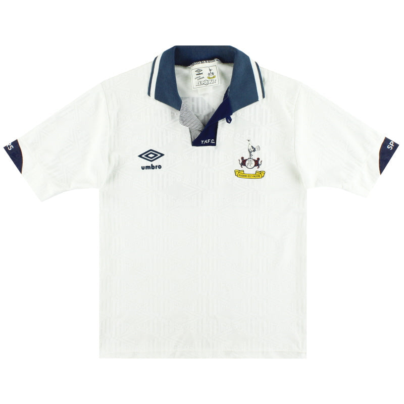 1991-93 Tottenham Home Shirt