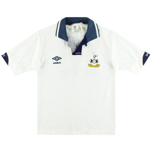 1991-93 Tottenham Home Shirt