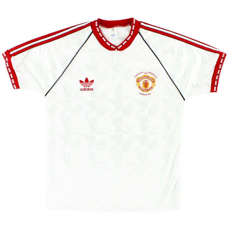 1991 Manchester United ECWC Shirt M/L