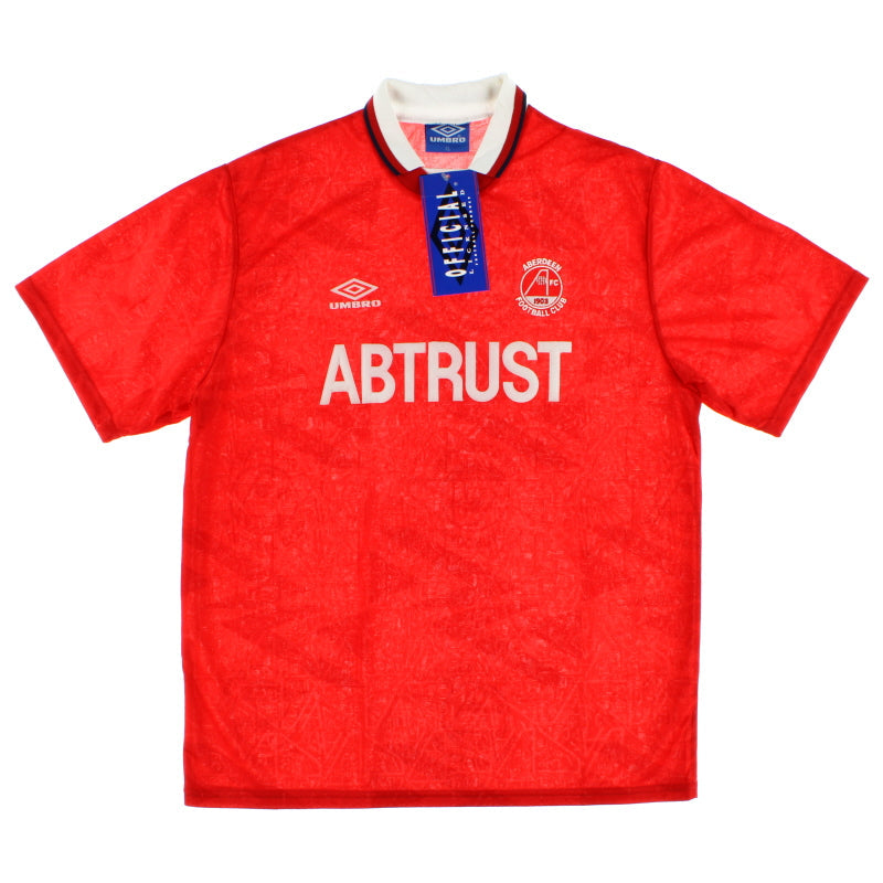 1992-93 Aberdeen Home Shirt