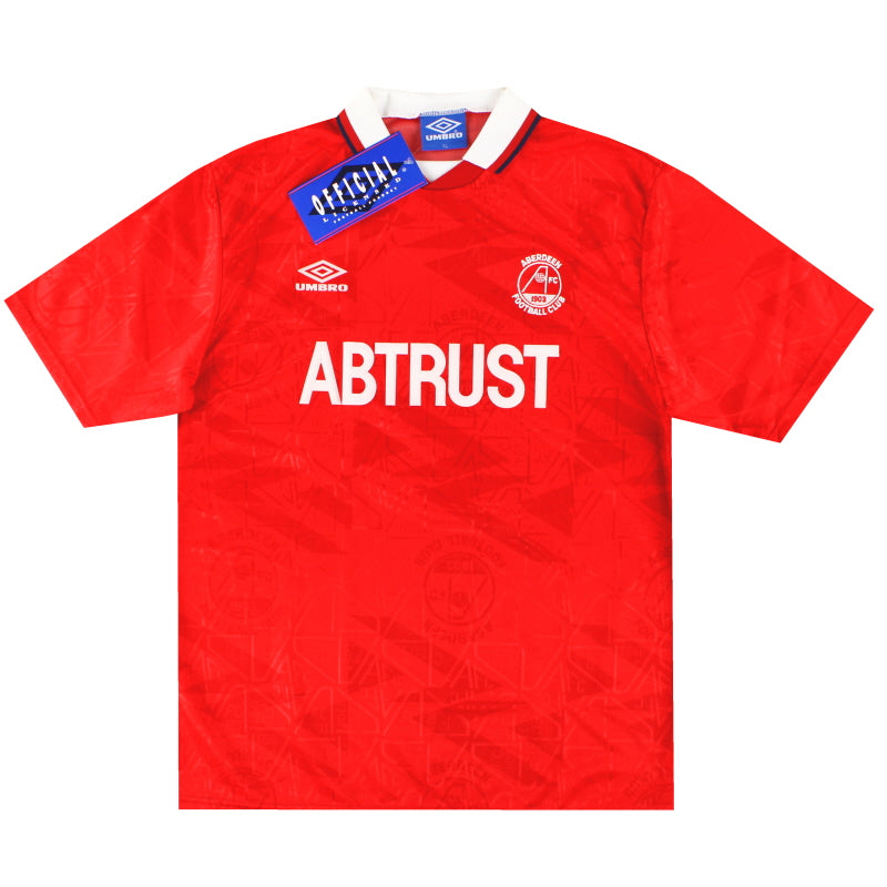 1992-93 Aberdeen Home Shirt