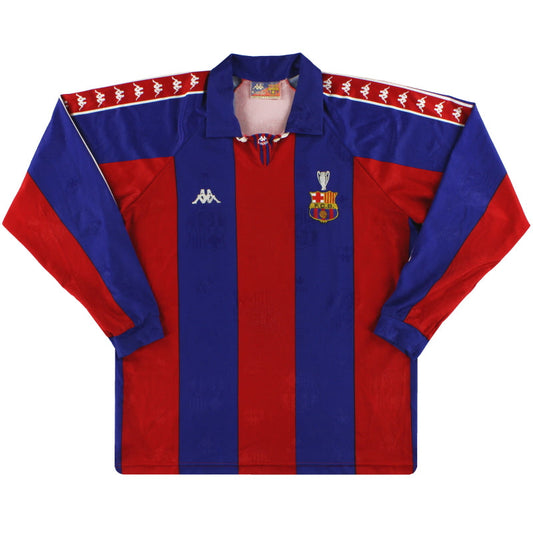1993-95 Barcelona European Home Shirt