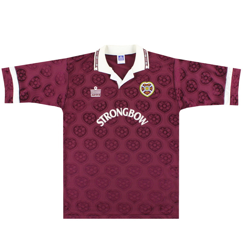 1992-93 Hearts Home Shirt