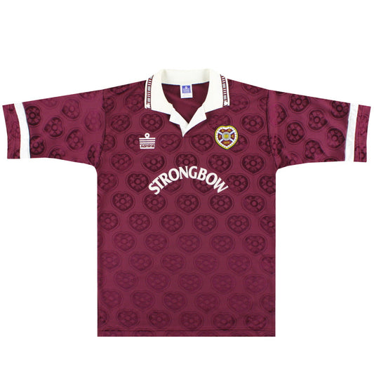1992-93 Hearts Home Shirt
