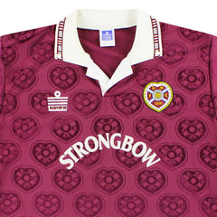 1992-93 Hearts Home Shirt