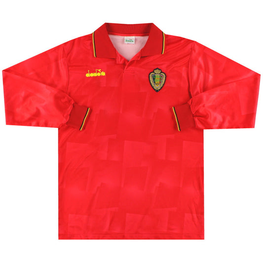1992-94 Belgium Home Shirt