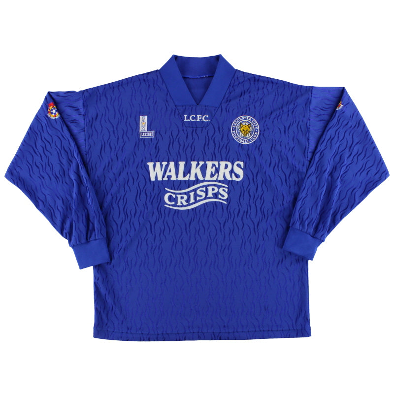1992-94 Leicester Fox Leisure Home Shirt