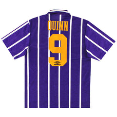 1992-94 Manchester City Away Shirt Quinn