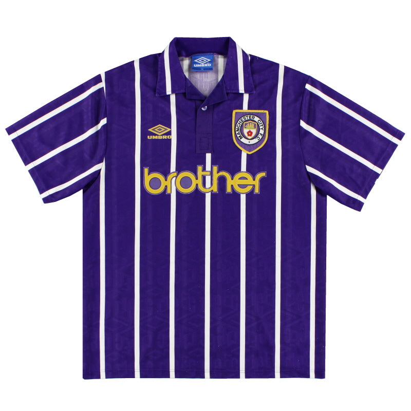 1992-94 Manchester City Away Shirt