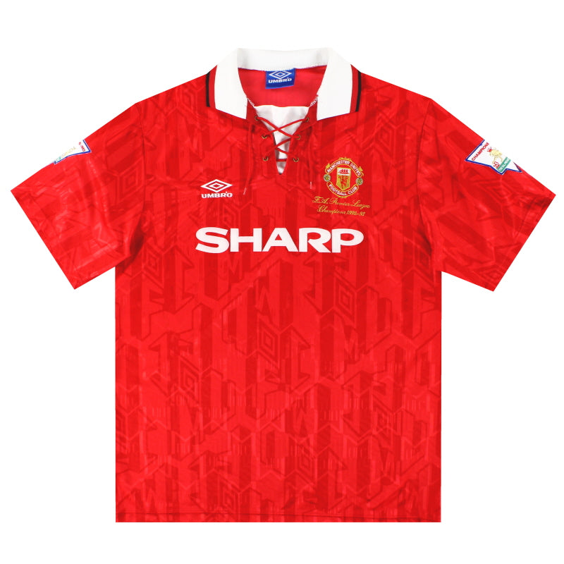 1992-94 Manchester United 'Champions' Home Shirt