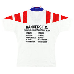 1992-94 Rangers 'Signed' Away Shirt