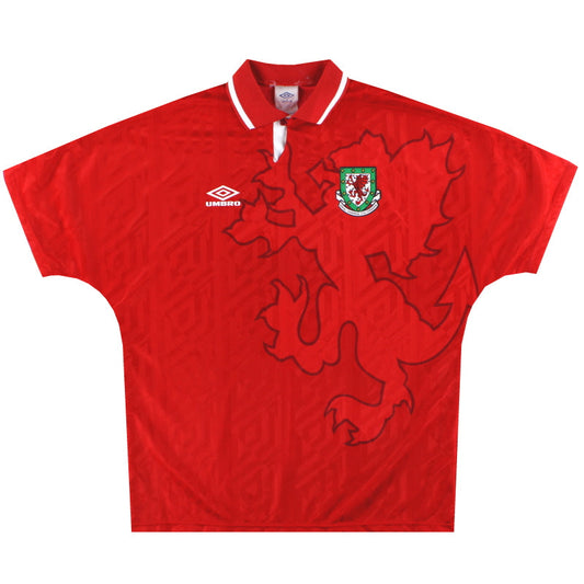 1992-94 Wales Home Shirt