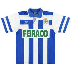 1993-94 Deportivo Home Shirt