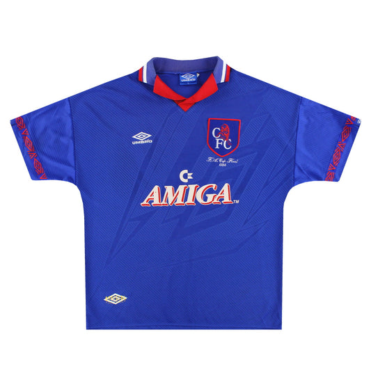 1993-94 Chelsea 'FA Cup Final 1994' Home Shirt