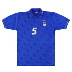 1993-94 Italy Home Shirt Maldini