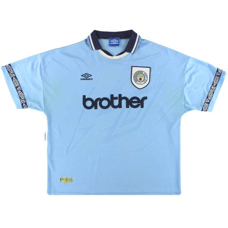 1993-95 Manchester City Home Shirt
