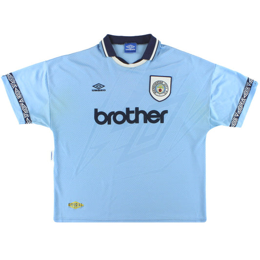 1993-95 Manchester City Home Shirt