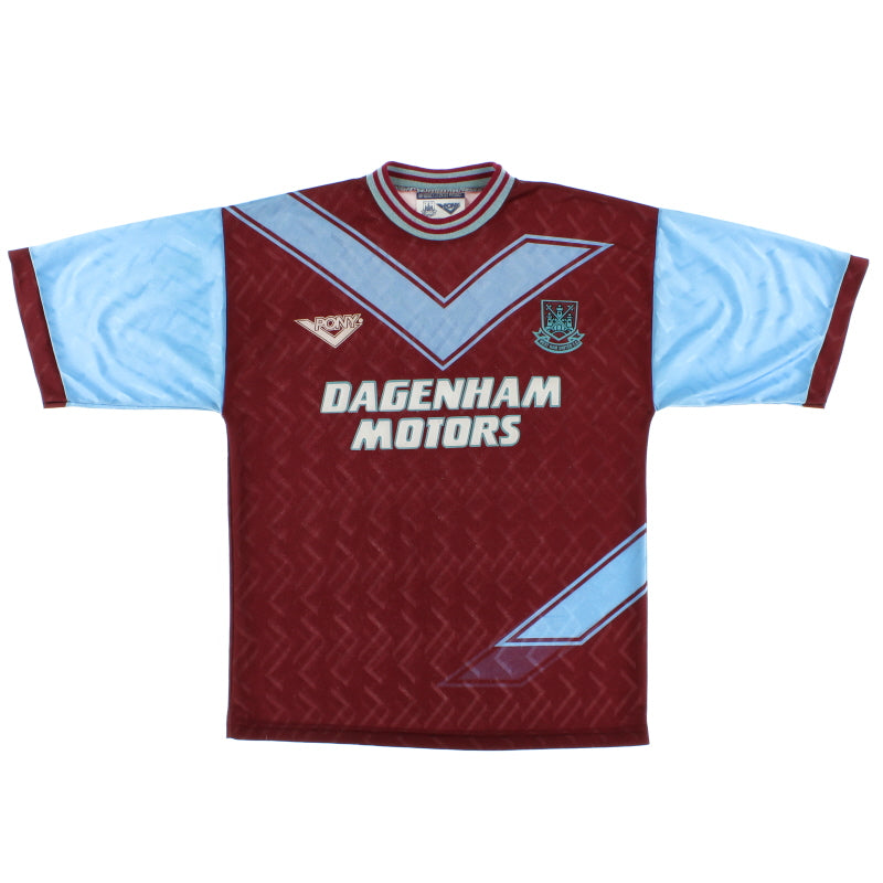 1993-95 West Ham Home Shirt