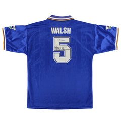 1994-95 Leicester Fox Leisure Home Shirt Walsh