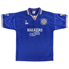 1994-95 Leicester Fox Leisure Home Shirt Walsh