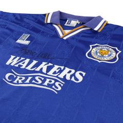 1994-95 Leicester Fox Leisure Home Shirt Walsh
