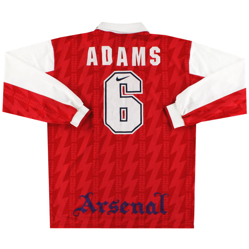 1994-96 Arsenal Home Shirt Adams