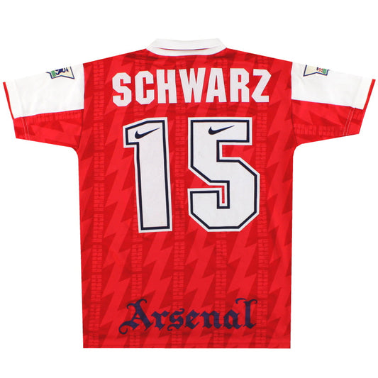 1994-96 Arsenal Home Shirt Shwarz