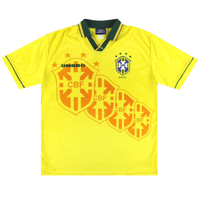 1994-96 Brazil Home Shirt