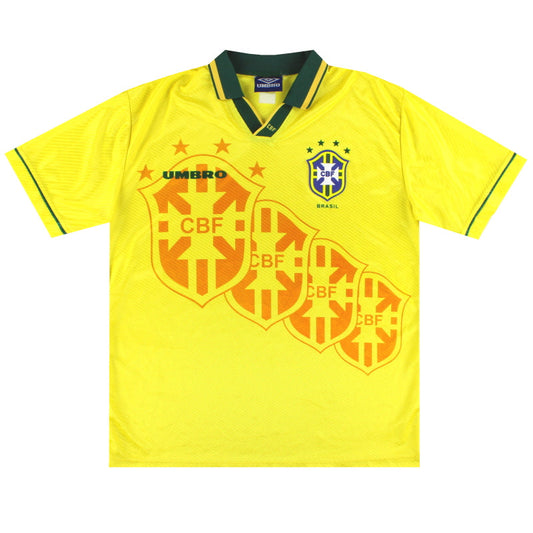 1994-96 Brazil Home Shirt