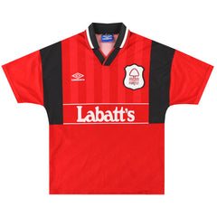 1994-96 Nottingham Forest Home Shirt Collymore