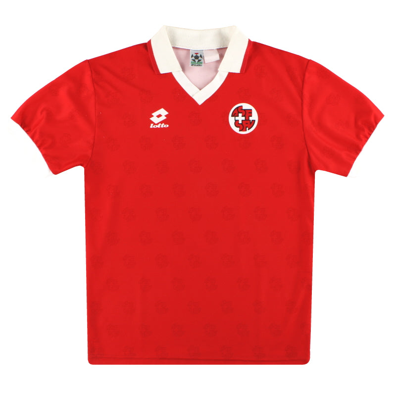 1994-96 Switzerland 'Signed' Home Shirt