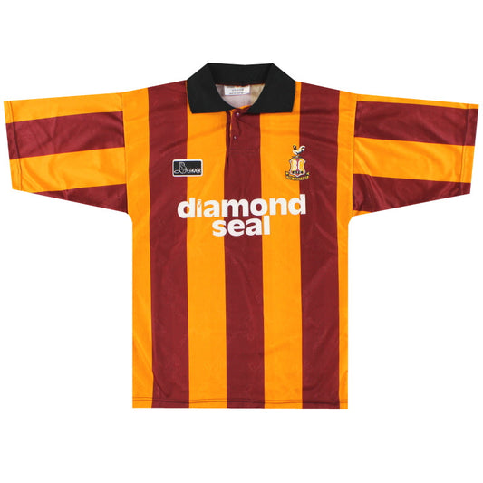 1994-97 Bradford City Beaver Home Shirt