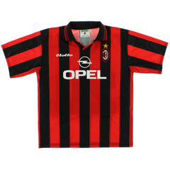 1995-96 AC Milan Home Shirt Boban XXXL.Boys