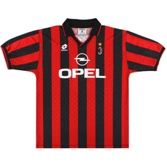 1995-96 AC Milan Home Shirt Maldini