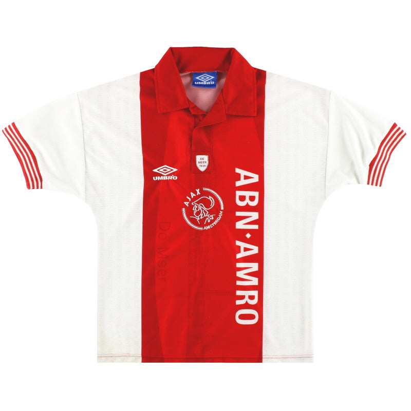 1995-96 Ajax Special Edition 'De Meer' Home Shirt